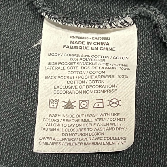 Nike Sportswear NSW Swoosh Logo Shorts French Terry Black XXL 2XL - Picture 9 of 9